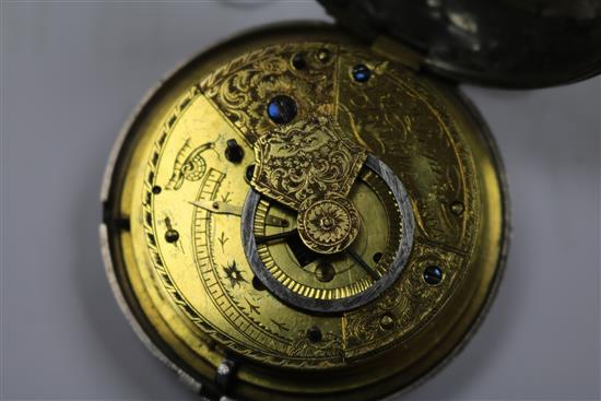 An early 19th century verge calendar pocket watch by Thomas Byard, London.